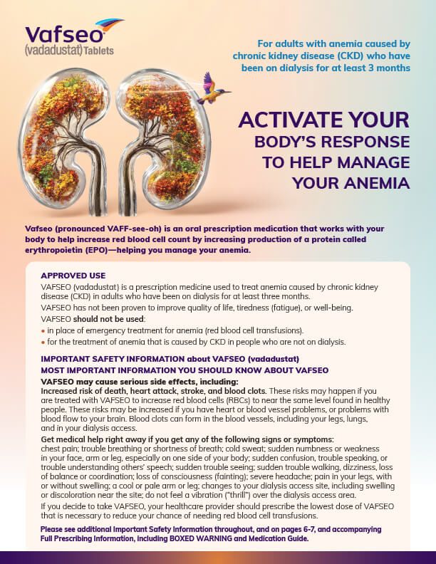 Thumbnail of Patient Brochure with patient photo