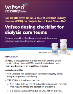 Thumbnail for Vafseo Dosing Checklist
