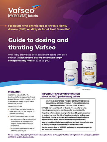 Download the Vafseo Dosing Guide